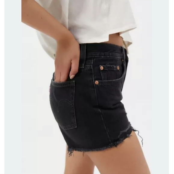 LEVI’S 501 Original Cutoff Denim Short - Picture 5 of 10